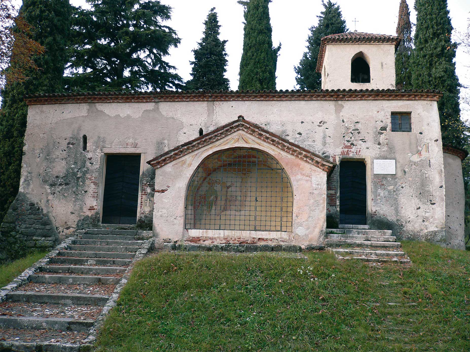 Zugliano (Vi), località Grumolo Pedemonte, Oratorio di San Biagio.
